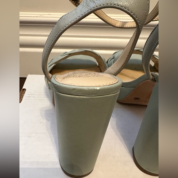 Vince Camuto Mint Platform Sandal High Heels - Picture 5 of 7
